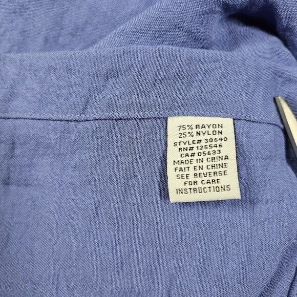 Habitat Clothes To Live In Tunic Womens Medium Purple Top Artsy Lagenlook Boho - Picture 6 of 14